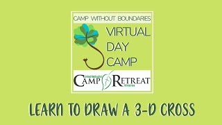 Learn to Draw a 3-D Cross