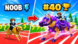 Becoming The FASTEST in Dog Racing Roblox! screenshot 4