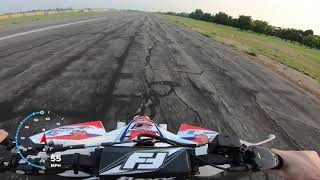 LTR450 Top Speed run 80+ MPH airport runway