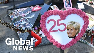 Princess Diana remembered 25 years after her tragic death
