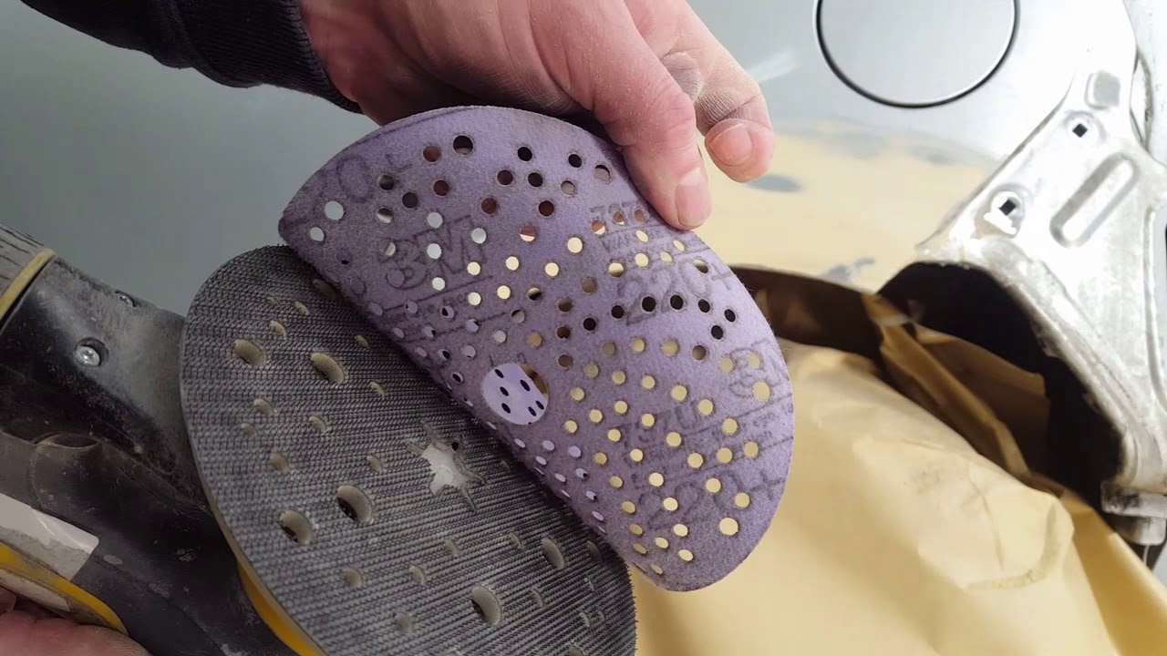 Car Repair Putty Sanding YouTube