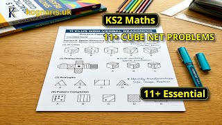 11 Plus Spatial Reasoning: Master Nets & Cubes | KS2 Non-Verbal Reasoning