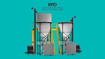 Eliar RPD Powder Mineral Storage, Weighing, Dissolving and Distribution System