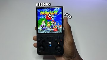 2025 R36MAX Retro Handheld Game Console Unboxing and Gameplay!