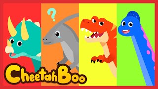 Aargh! the Dinosaurs' colors are gone! | Nursery rhymes | Kids song | #Cheetahboo