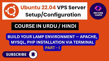 LAMP Setup on VPS | Install Apache, MySQL, PHP & Configure Firewall (Urdu/Hindi) | @DevCodeCampus