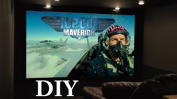 How to Build a Projector Screen that
