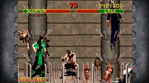 Mortal Kombat Reptile Secret Boss Fight