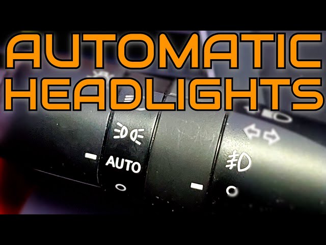 How Automatic Headlights Work • Cars Simplified: Lighting & Computer  Controls 