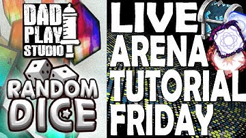 Promo   Random Dice Live Arena Tutorial and Q&A Friday May 14th