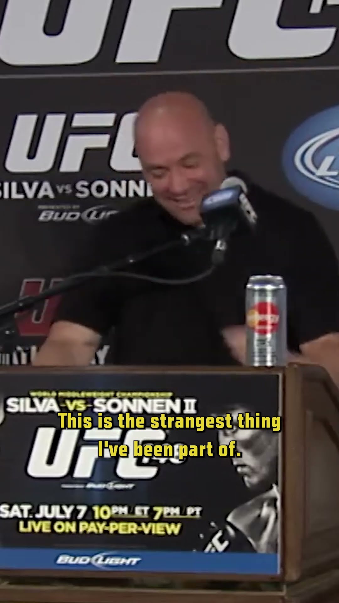 Chael Sonnen was so good on the mic! ? #ufc