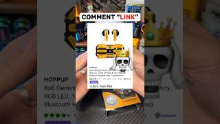 🔥 HOPPUP X06 Gaming Earbuds 🎧 | RGB LED | 13MM Drivers | Best Budget Gaming Bluetooth Headset