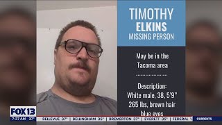 Authorities search for missing Tacoma man | FOX 13 Seattle