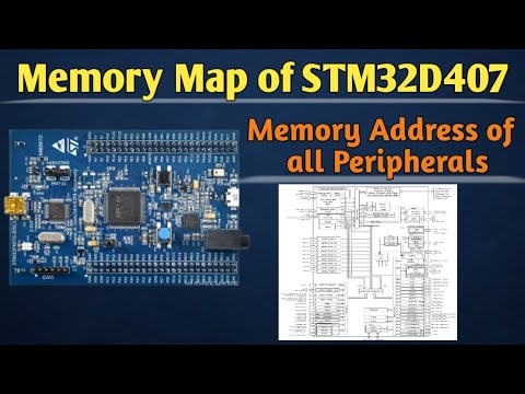 Memory Map of STM32F407 Discovery Board || System Bus of STM32F407 # ...