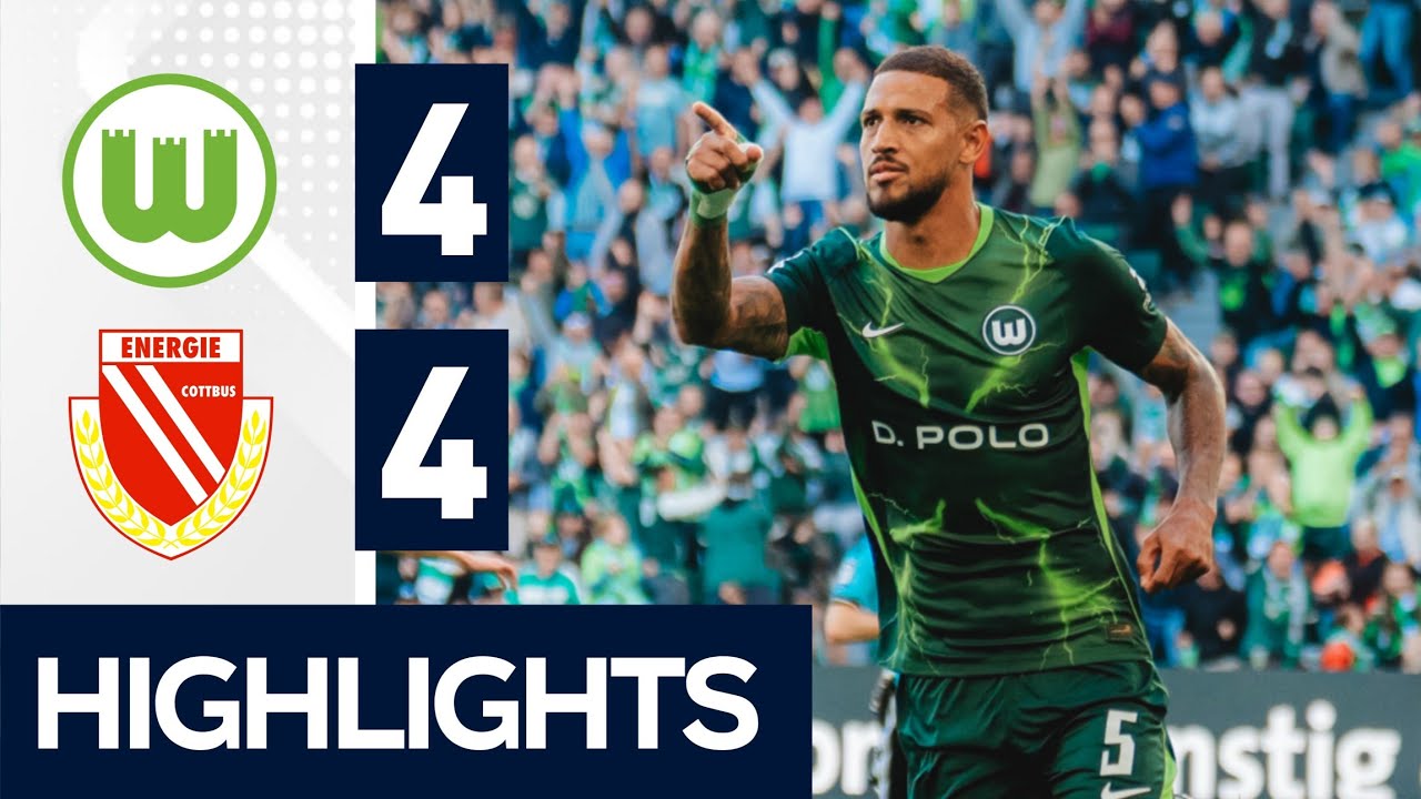HIGHLIGHTS! Wolfsburg vs Energie Cottbus 4-4 | 8-Goal Drama & Intense Penalty! 2. Bundesliga 2026