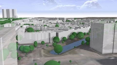 An integrated 3D model of surface and subsurface structures