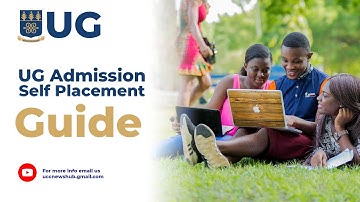 UG - University of Ghana Self Placement - Admission