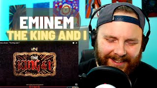 FIRST TIME Hearing Eminem ft. CeeLo Green - "The King And I" (reaction)