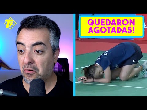¡Épico punto en partido de bádminton femenino! - TF