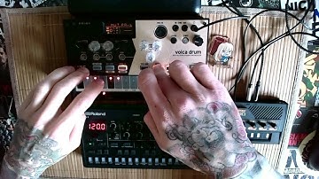 Round 9: Live Jam ( Roland S-1 , Korg Volca Drum, Korg Monotron Delay)