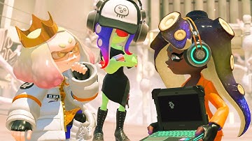 Splatoon 3: Side Order - All Cutscenes The Movie HD
