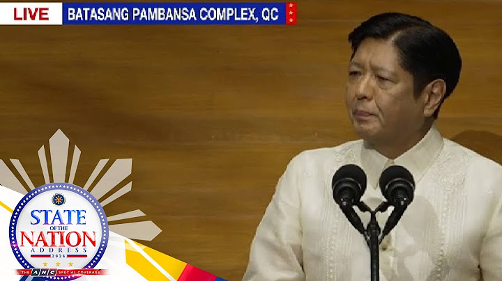 Marcos: Our infrastructure, policies, economic missions aim to generate quality jobs | ANC