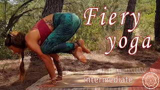 Yoga for a Work-in and a Work-out - Intermediate 45Min - Power of Prana