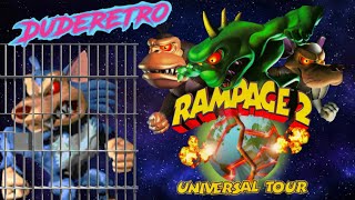 Rampaging London To Free Ralph: DudeRetro Plays Rampage 2 Universal Tour