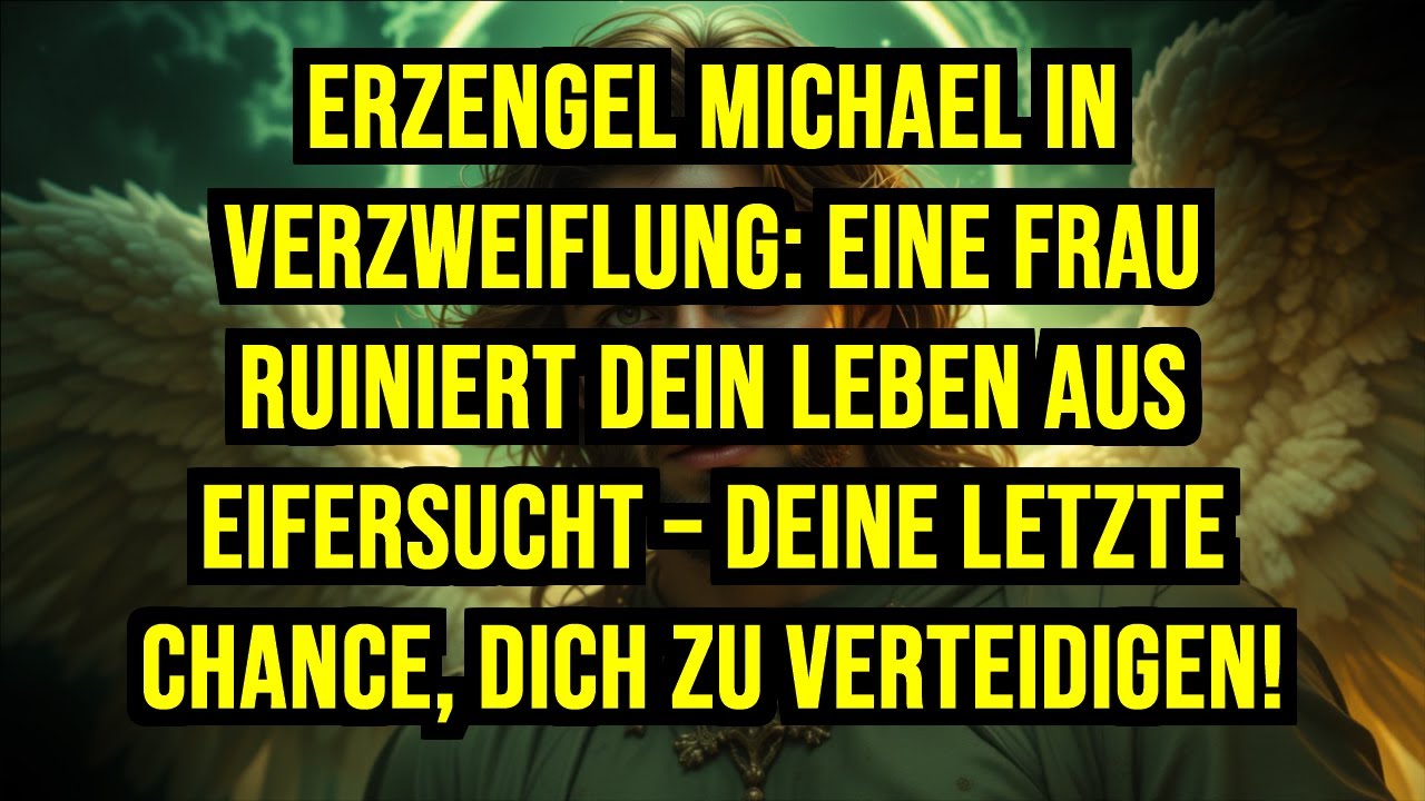 ⚔️ ERZENGEL MICHAEL IN VERZWEIFLUNG: EINE FRAU RUINIERT DEIN LEBEN AUS EIFERSUCHT – DEINE LETZTE...