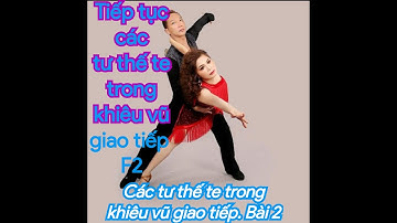 Các tư thế àter trong khiêu vũ giao tiếp. Bài 2, te ngang, te ngửa nữ xuống gối.