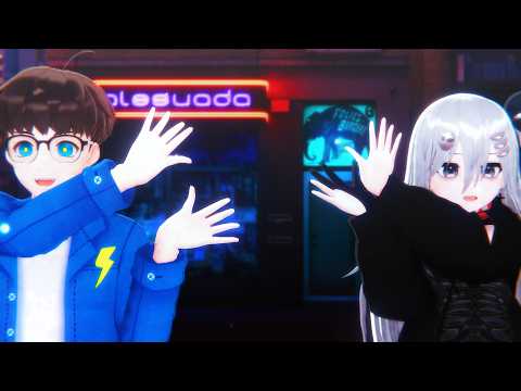 【OC Vroid MMD】텔레캐스터 비보이 (テレキャスタービーボーイ)
