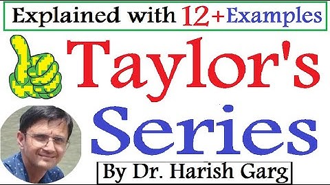 Taylor Series | Examples