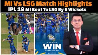 Mumbai Indians vs Lucknow Super Giants complete match highlights IPL 2026 today.