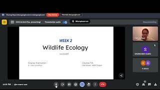 2023 NPTEL: Wildlife Ecology  - Week 2