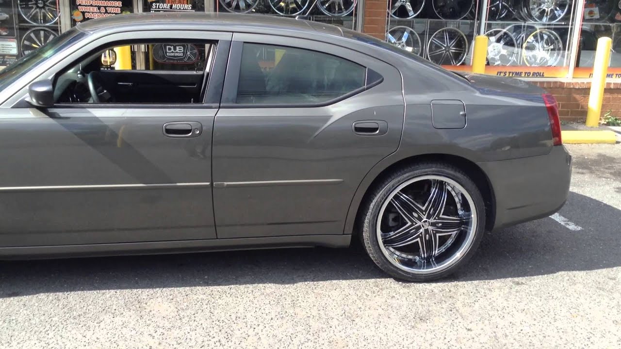 22" Diablo Rage Wheels on a Dodge Charger rolling out of Rimtyme of Charlotte - YouTube 22" Diablo Rage Wheels on a Dodge Charger rolling out of Rimtyme of Charlotte - YouTube