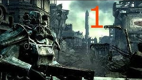 Fallout 3 Walkthrough Part 1 No Commentary Challenge No Stimpacks
