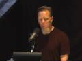 James Hetfield Singing The End Of The Line