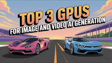 Top 3 GPUs for AI Image and Video Generation