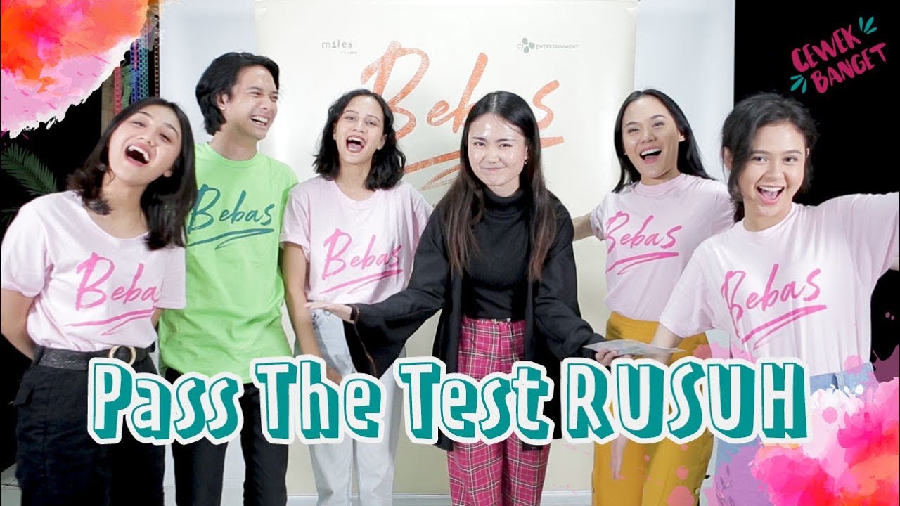PASS THE TEST PENUH KERICUHAN BARENG CAST FILM BEBAS