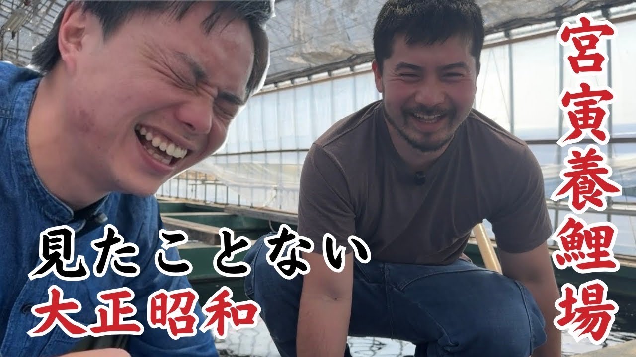 【爆笑】新潟の変態鯉屋さん訪問が楽しすぎてずっと笑っていました😂