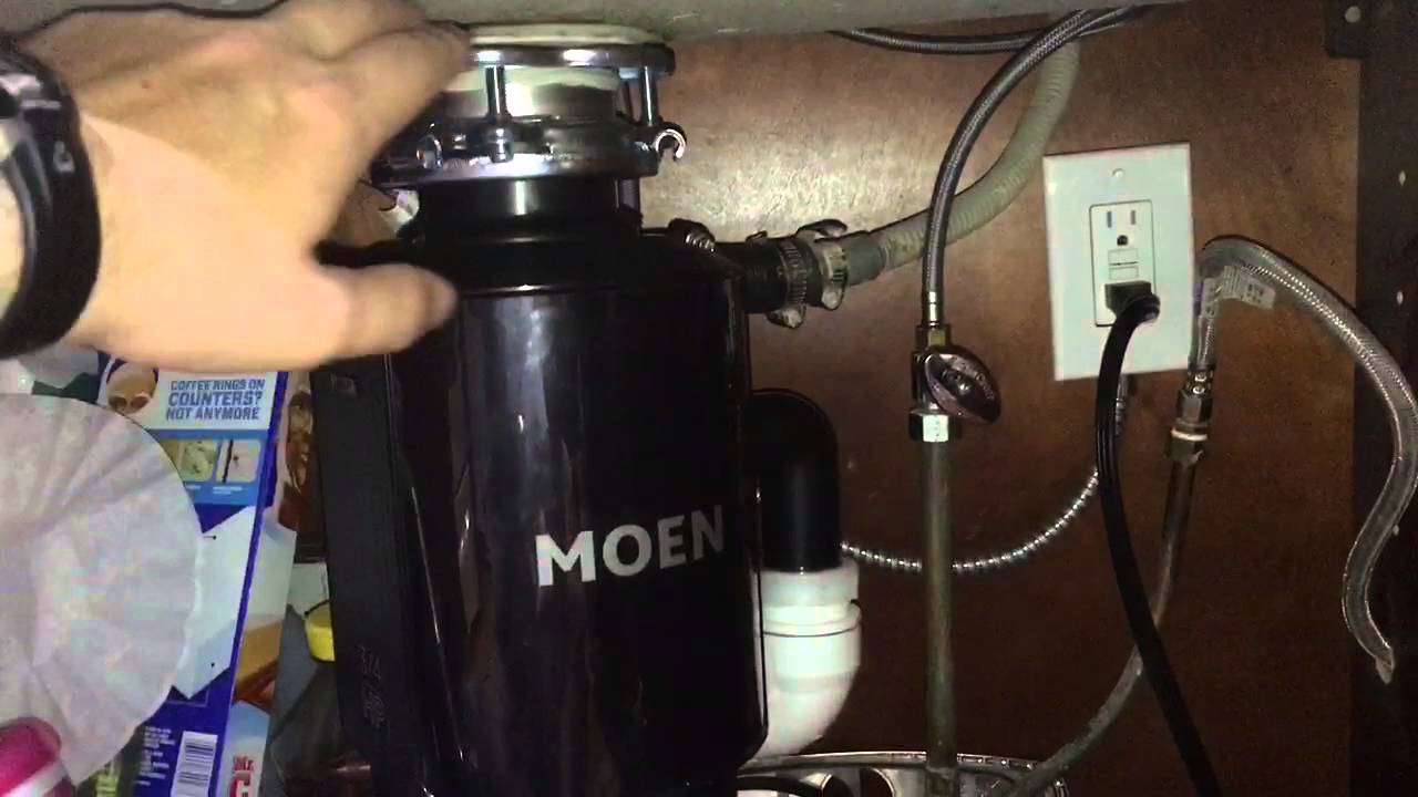 Moen Garbage Disposal Manual 3/4