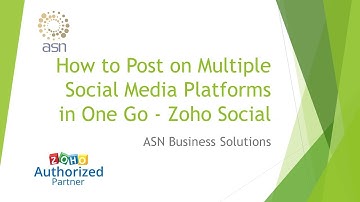 How to Post on Multiple Social Media Platforms in One Go   Zoho Social