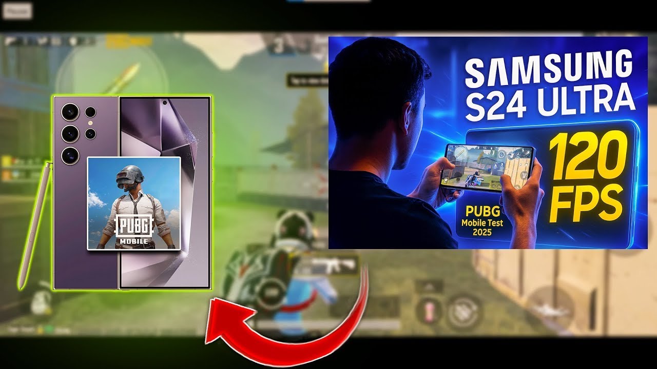 تجربة ببجي موبايل على Samsung S24 Ultra 🔥 | أداء خرافي + FPS عالي 2025