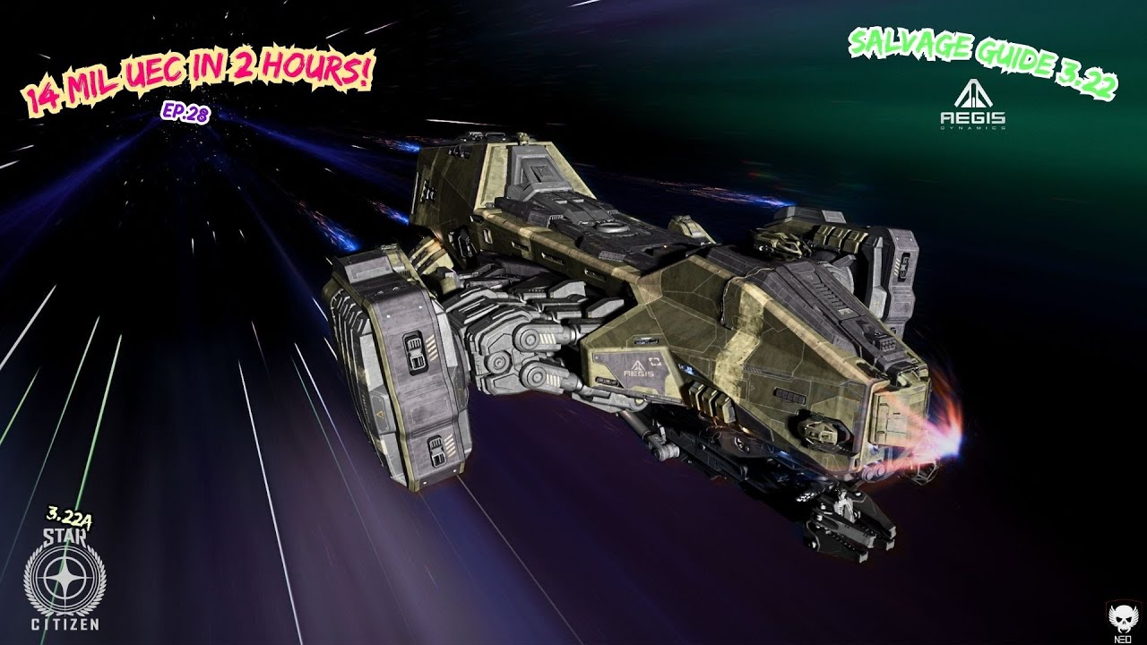 14 Mil UEC In 2 Hours: INSANE Solo Salvage Profit With Reclaimer! [Ep.28]