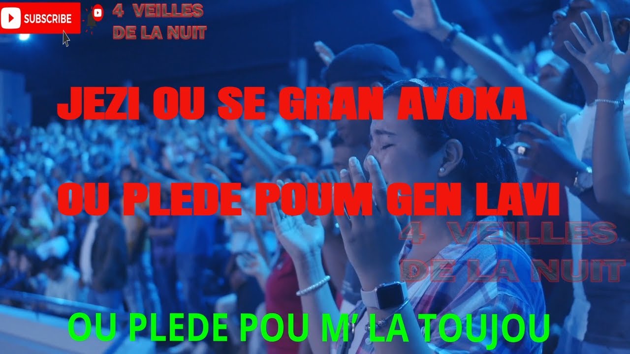 JEZI OU SE GRAN AVOKA M’ OU PLEDE POU M GEN LAVI  ou plaide pouw gen lavi