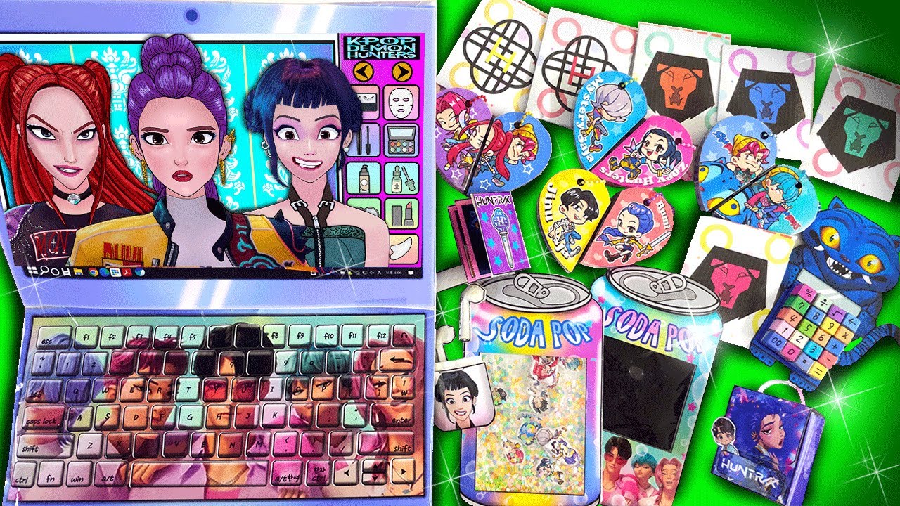 💜Kpop Demon Hunters Blind bag DIY💜 케이팝 데몬 헌터스 만들기