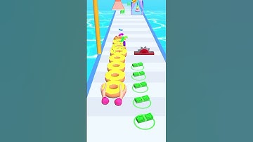 Satisfying Donut Game 🍩 | ASMR Gameplay | Oddly Satisfying | 7x Bonus | Mobile Game #shorts