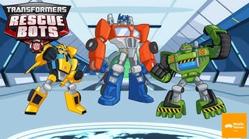 Transformers Rescue Bots Disaster Dash Hero Run #54 Bumblebee Boulder Heatwave Adventure