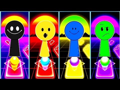 My Sprunki OC All Demonity 🆚 Curiosity 🆚 Falsity 🆚 Verify From Minecraft,🎶Tiles Hop Game🎮🎯