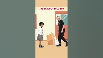 Bé học tiếng Anh qua hoạt hình Hallway Safety Rule | Educational Cartoons For Kids #shorts